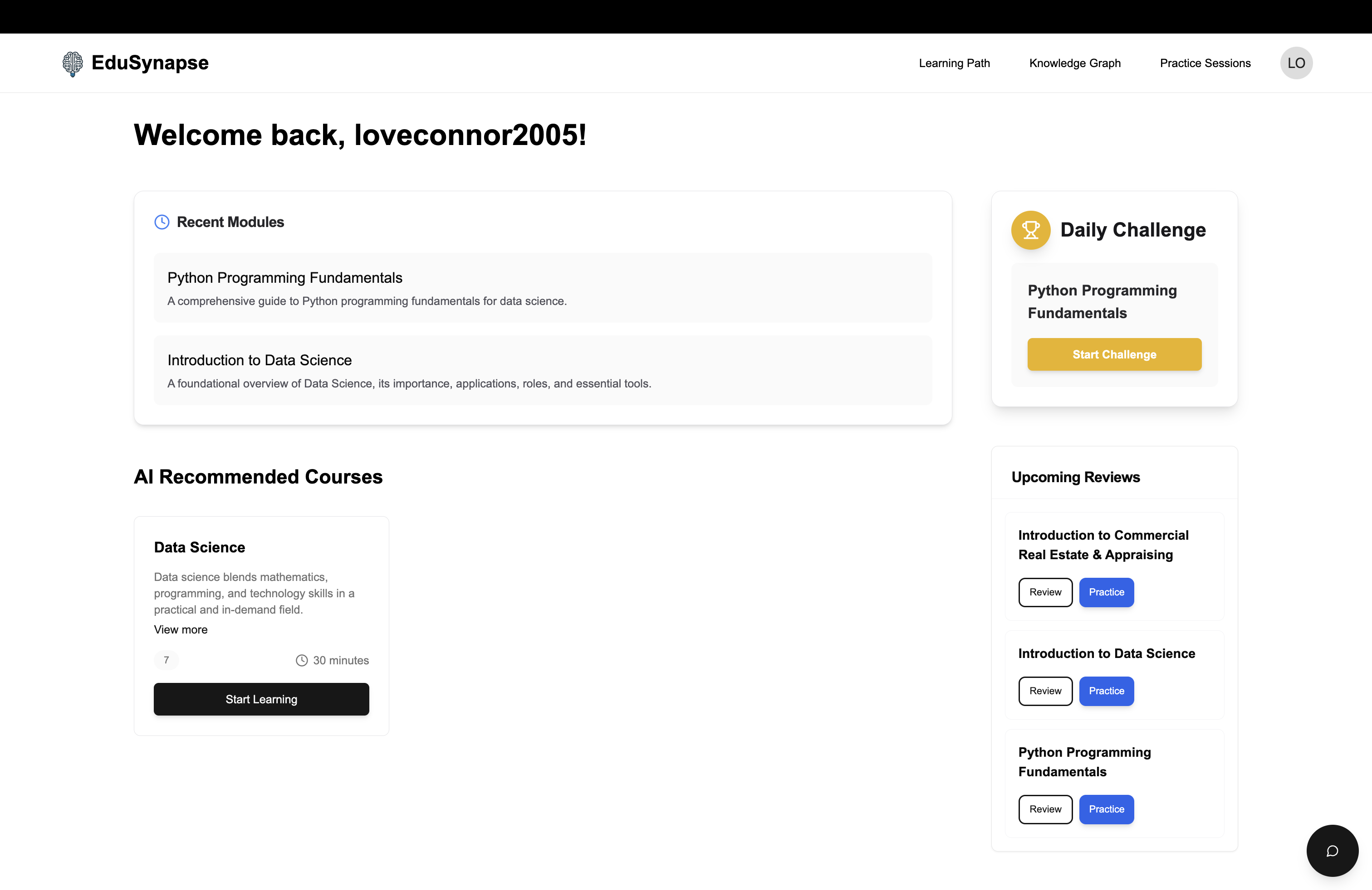 Progress Tracking & Analytics